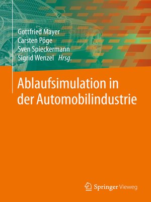 cover image of Ablaufsimulation in der Automobilindustrie